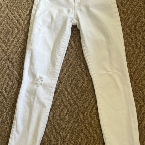 J.Crew Distressed Lookout High Rise Skinny Crop - Picture 2 of 5